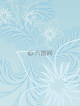 鮮花,背景,葉子