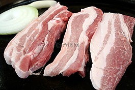 豬肉,肉,燒烤