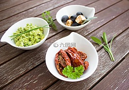 小吃,番茄,早餐