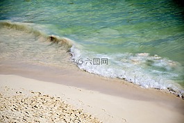 海,砂,加勒比海