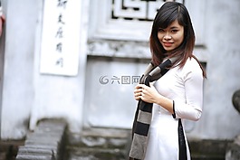 女孩,亞洲,中國