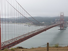 金門大橋,橋,懸索橋
