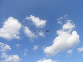 藍色,天空,晚間