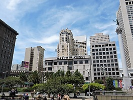 舊金山,城市,市中心
