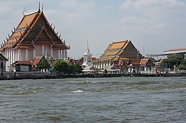 寺,河,泰國(guó)