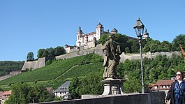 旧 mainbrücke,维尔茨堡,堡垒