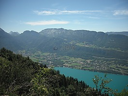 阿納西,滑翔傘,湖