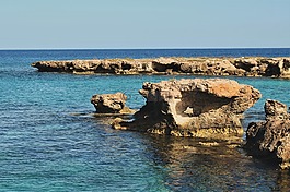 巖質海岸,海,景觀