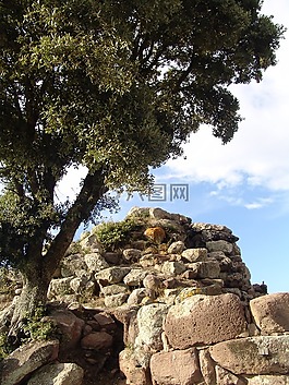 nuraghe,撒丁岛,意大利