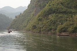 中國,長江頁丁峽谷,乘船游覽