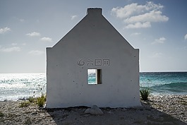 海灘,海,天空