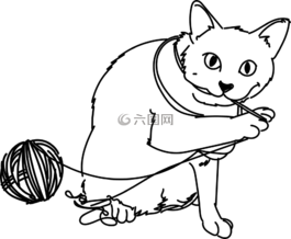 貓,羊毛,寵物