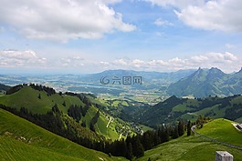 莫尔森山,丘陵,山