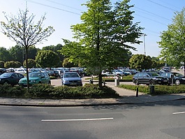 公園,汽車,交通
