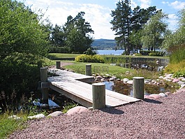瑞典,leksand,花園