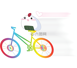 riceball,騎自行車,搞笑