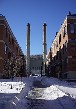 烟囱,cheminée,城市