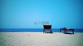 海灘,旅行,海