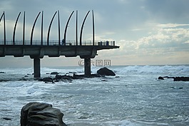 碼頭,海洋,海