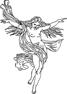 女子,藝術(shù),素描