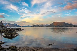 罗弗敦海,海,天空