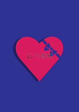 心,色帶,愛
