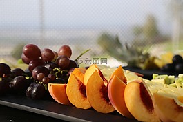 水果,板,食品