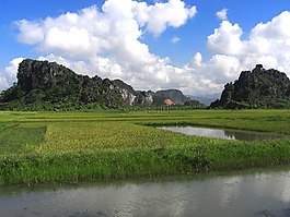 越南,景觀,天空