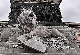 獅子,雕像,紀念碑