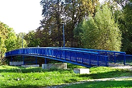 橋,藍色,過渡