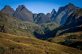 山,自然,非洲