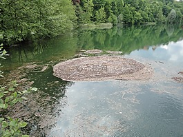 湖,豪森,woehrtsee