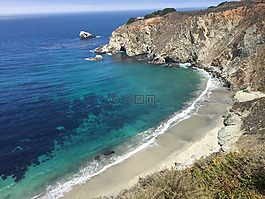 加利福尼亞州,海岸,海洋