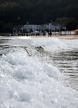 海,波,海灘