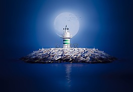 個(gè)月,超級(jí)月亮,藍(lán)色