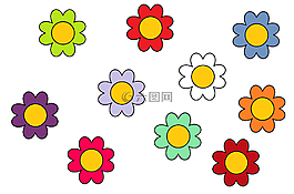 鮮花,自然,顏色
