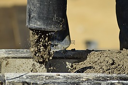 具體泵,混凝土,倒混凝土