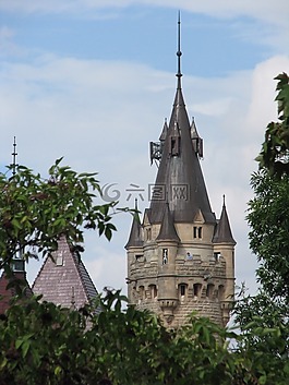 moszna 城堡,波蘭,歷史的城堡