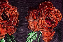 刺繡,紡織品,織物