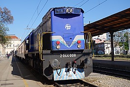 火車,鐵路,藍(lán)色