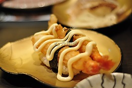 寿司,日本料理,天妇罗