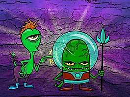 外星人,機器人,怪物