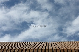 木,背景,屋頂