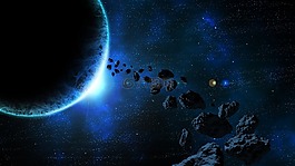 空間,小行星,行星