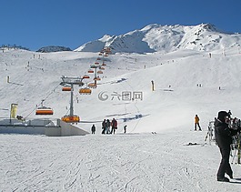 索尔登,冬天,滑雪