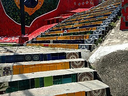 巴西,步驟,escadaria selaron