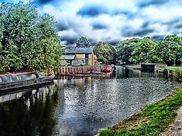 英格兰,运河,骗人