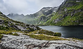 山,景觀,自然