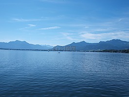 基姆湖,水,天空