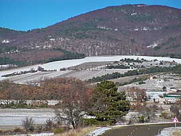法國(guó),景觀,山